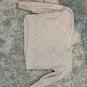 Pink Francesca’s sweater